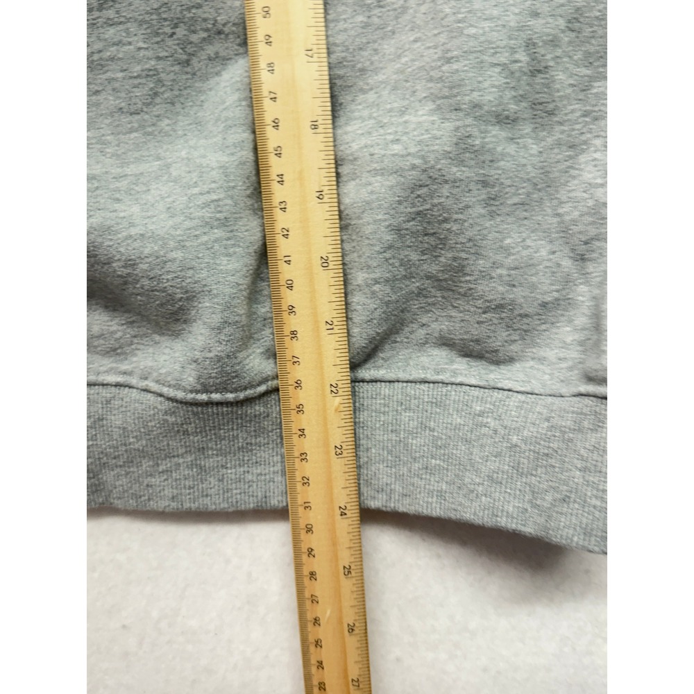 Good American Good Mama 100% Cotton Beaded Sweatshirt Heather Grey 4 XL - Picture 8 of 9